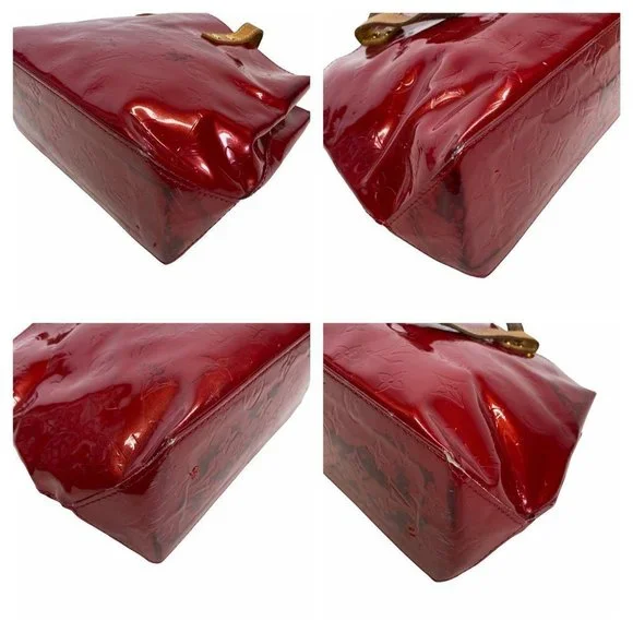 Louis Vuitton Tote Bag Read PM Red Vernis 009188M - Picture 4 of 13